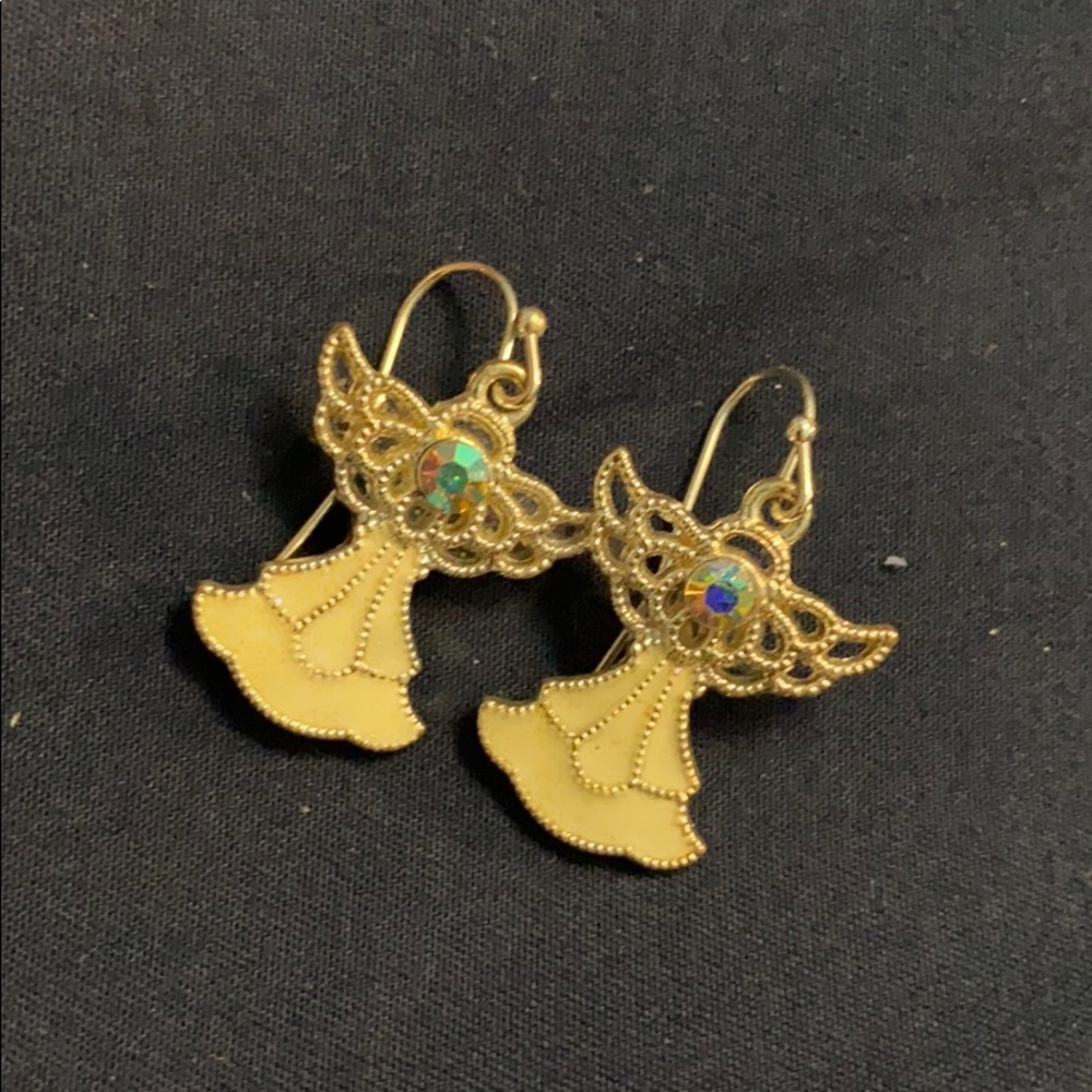 Angel earrings